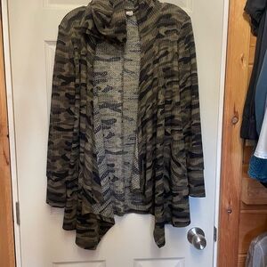 Free!!! Retrology camouflage cardigan